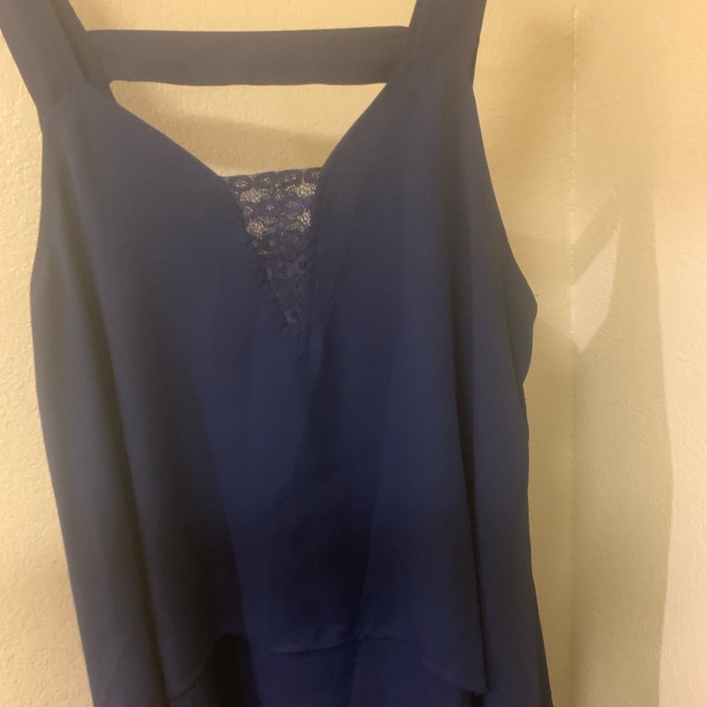 Large blue top